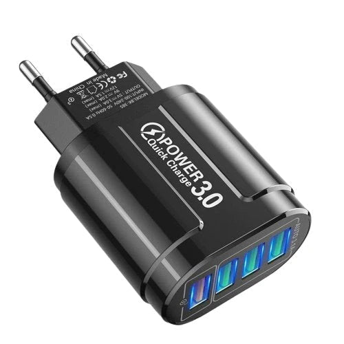 Charge Your Devices with a 4 Port USB Charger